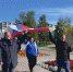 В честь звания «Город трудовой доблести» в Костроме растянули огромный флаг - ГТРК Кострома