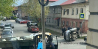 Синий трактор попал в аварию в Костроме - Интернет-телевидение Логос