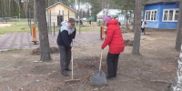 Шарьинские чиновники своими руками навели чистоту в детском лагере - ГТРК Кострома