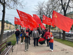 Костромские коммунисты отметили Первомай шествием и призывом к солидарности