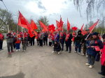 Костромские коммунисты отметили Первомай шествием и призывом к солидарности