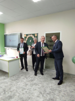 Торжественное открытие агротехнологического класса