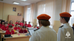 Кадеты пожарно-спасательного профиля провели уроки чрезвычайной важности для своих товарищей