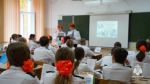 Кадеты пожарно-спасательного профиля провели уроки чрезвычайной важности для своих товарищей