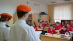 Кадеты пожарно-спасательного профиля провели уроки чрезвычайной важности для своих товарищей